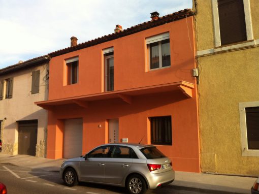 Isolation Thermique par l’extérieur (ITE) d’une maison de village à Port de Bouc