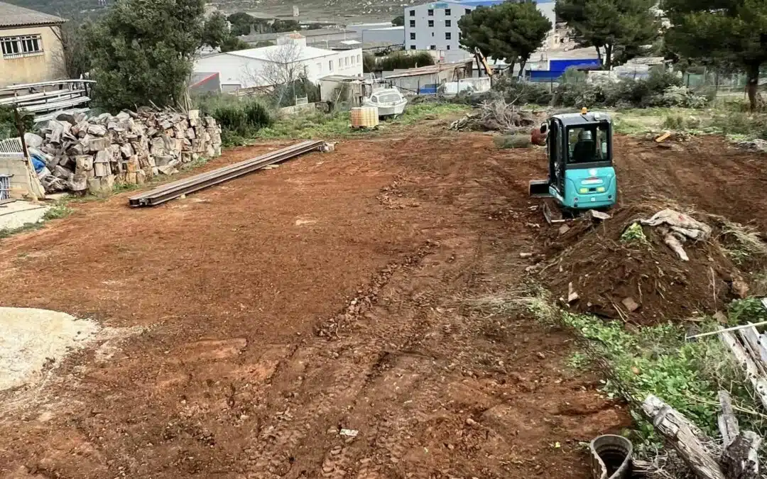 Projet de terrassement avec géotextile – Port de Bouc​